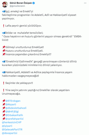 Özüpak’tan emekliler adına sandık resti