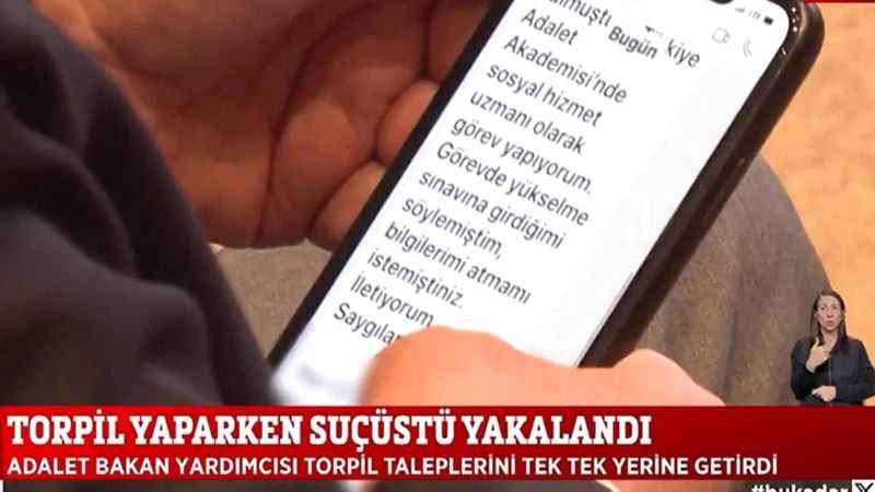 Bakan yardımcısı torpil yaparken yakalandı