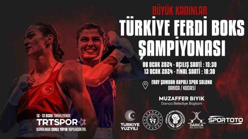 TRT'de canlı yayınlanacak! Türkiye'nin milli kadın boksörleri Kocaeli'de nefes kesecek
