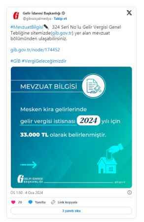 Konut sahipleri dikkat! Kira gelirinde vergi istisnası belli oldu