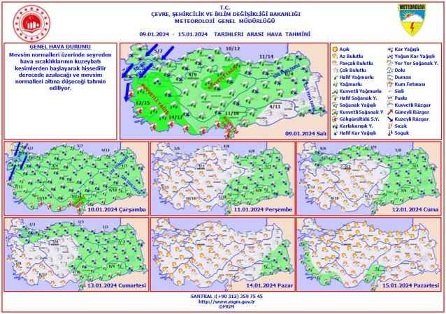 Sıcaklık eksi 2 dereceye düşecek Kocaeli’de kar yağışı için tarih verildi!