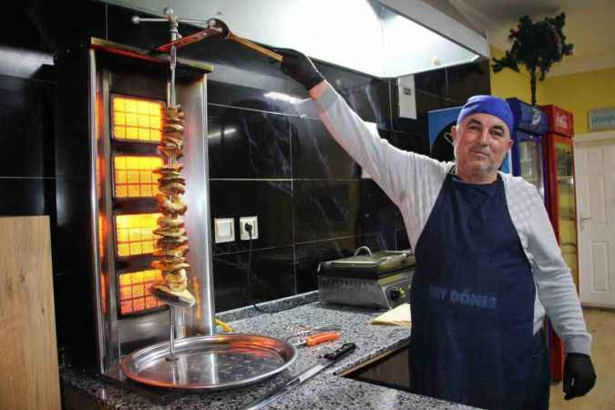 Türkiye'de bir ilk! Mantar döner oldu!