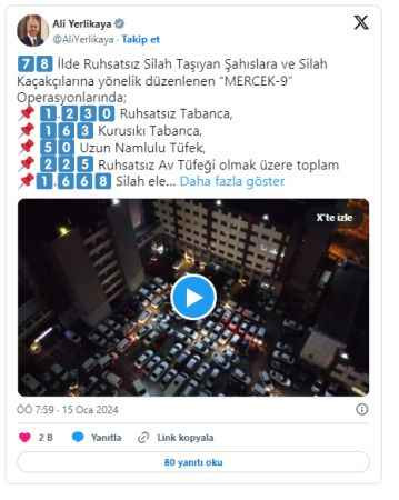 78 ilde ruhsatsız silah ve silah kaçakçılığı operasyonu! O illerin arasında Kocaeli de var!