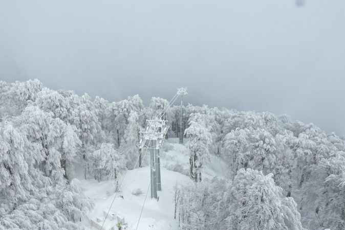 Teleferikten kartpostallık görüntüler