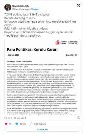 Ekonomistlerden faiz tepkisi!