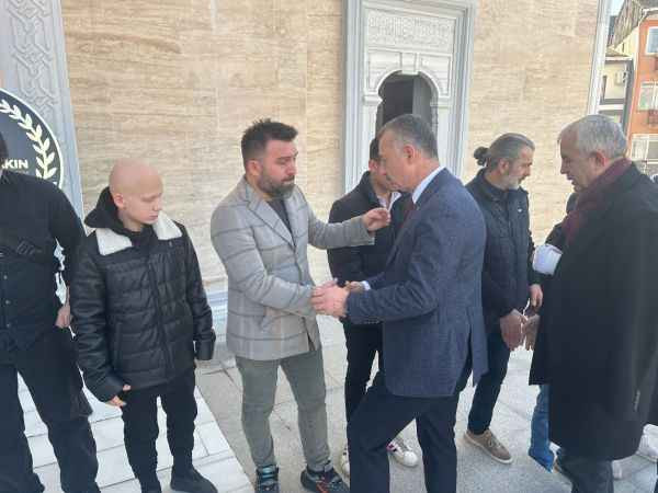 Hakan Süer’i acı gününde yalnız bırakmadılar