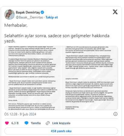 Demirtaş'tan DEM Parti-AKP yorumu!