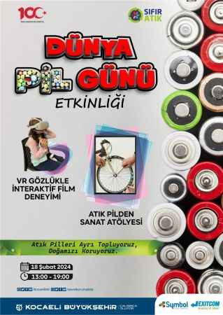Kocaeli'de Dünya Pil Günü’nde farkındalık etkinliği!