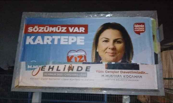 Kocaeli’de adayların afişlerini yırtan yırtana!