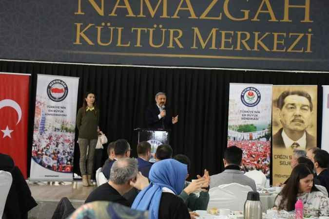 AKP'liler sendika kahvaltısında memurlara oy çağrısı yaptı