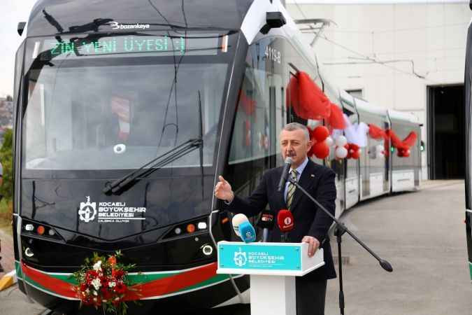 Kocaeli'de çift tramvay dönemi başlıyor