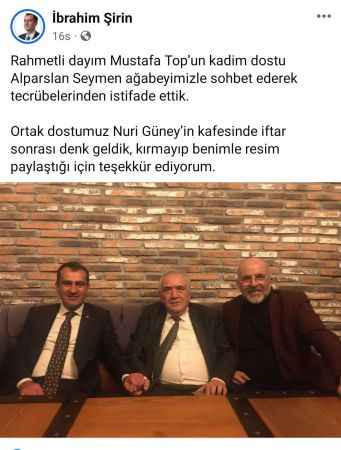 Şirin’den Seymen paylaşımına düzeltme! Baba dostu gitti dayı dostu geldi…