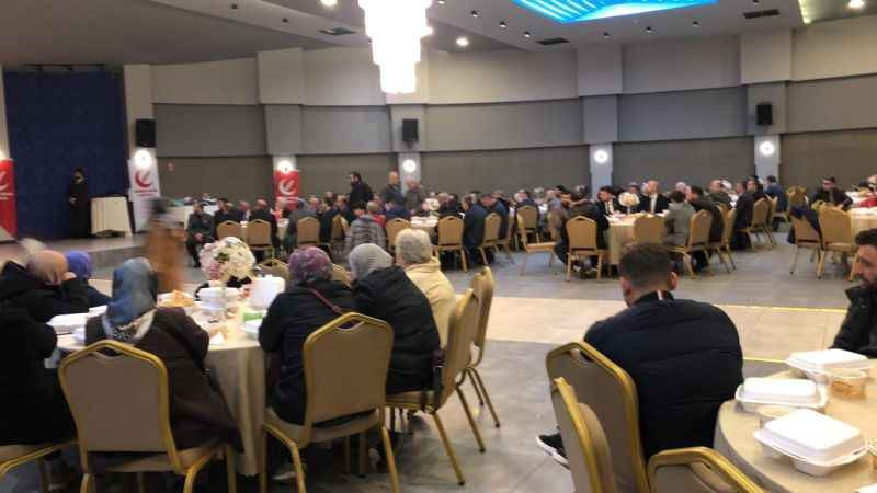 İftarlı programda projelerini tanıttı