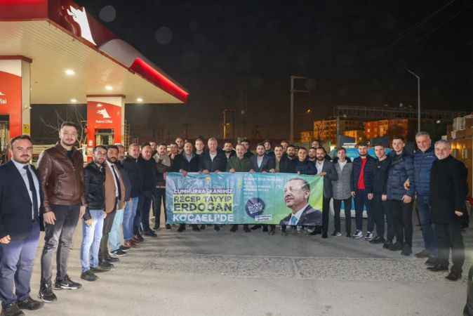 Erdoğan için hazırlıklar sürüyor Talus vince çıktı bayrak astı