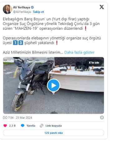 O suç örgütüne 'Mahzen-19' operasyonu: Çok sayıda gözaltı!