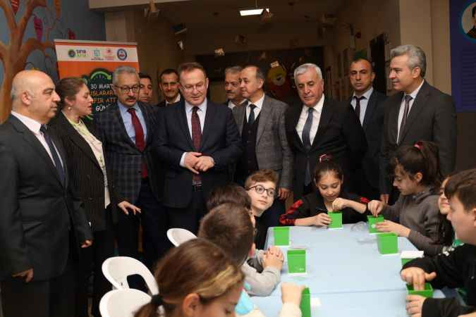 Çocuklara çevre bilinci aşılandı