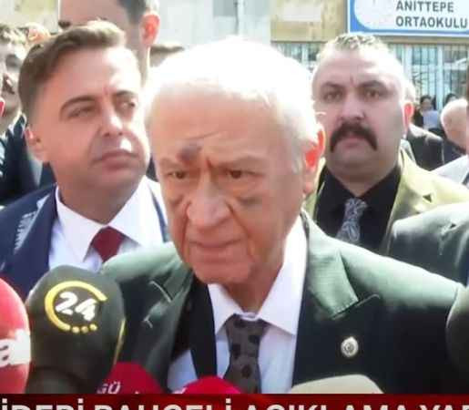 Bahçeli’yi görenler şok oldu!