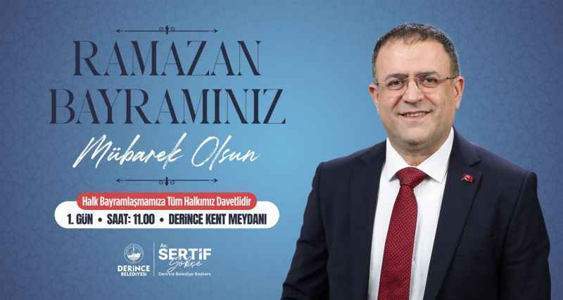 Derince'de bayramın 1.günü bayramlaşılacak