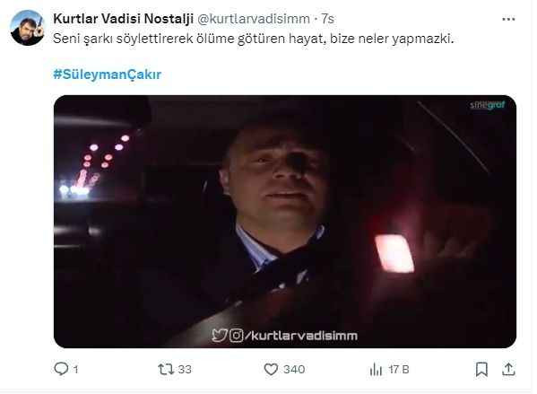 Dizi karakterini ölüm yıldönümünde rahmetle andılar(!)