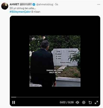 Dizi karakterini ölüm yıldönümünde rahmetle andılar(!)