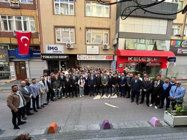 Ülkücüler bayramlaştı