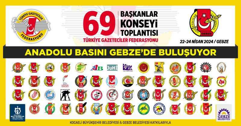 Basına büyük organizasyon: Başkanlar konseyi Gebze'de toplanıyor!