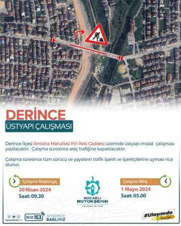 Dikkat, o cadde 1 Mayıs’a kadar trafiğe kapanıyor