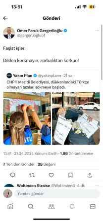 Gergerlioğlu CHP’li belediyeleri hedef aldı!