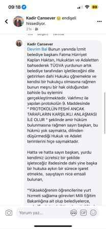 CHP’li ve AKP’li isim arasında “Yurt” tartışması!