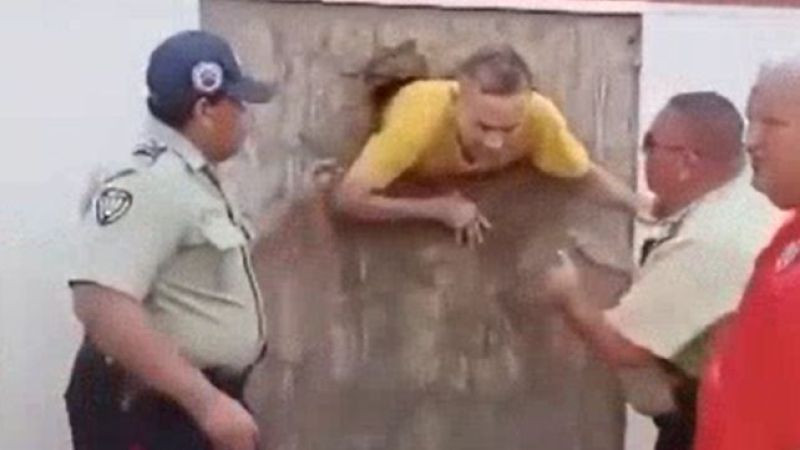 Şok görüntüler: Mahkumların 1,5 sene kazdıkları tünel bakın nereye çıktı!