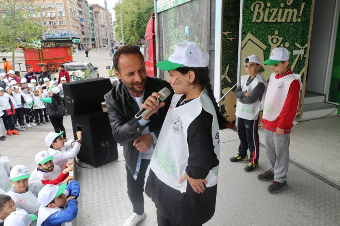 Orman sevgisi çocuklara aşılandı