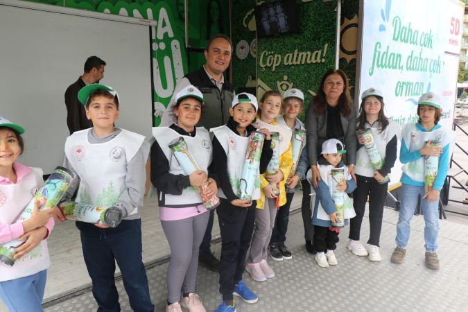 Orman sevgisi çocuklara aşılandı