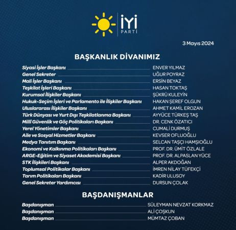 Cumali Durmuş genel başkan yardımcısı oldu!
