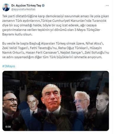 Türkeş’in İYİ Partili kızı Atatürk dönemini hedef aldı!