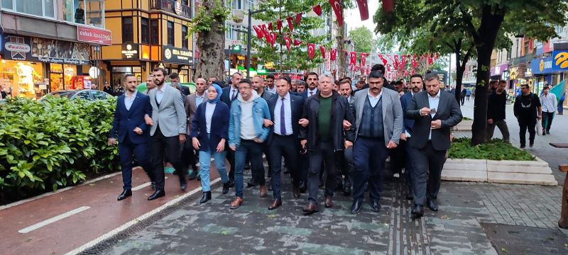 Ülkücüler Yürüyüş Yoluna akın etti