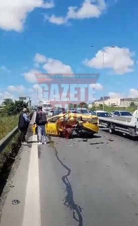 Kocaeli’de zincirleme trafik kazası Araçlar hurdaya döndü, yaralılar var