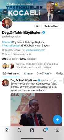Büyükakın’ın birlik başkanlığı bitti