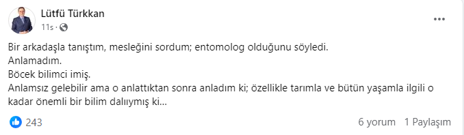 Kocaeli milletvekili paylaştı, herkes bu mesleği araştırıyor: Entomolog nedir? Tarımdan, cinayetlere kadar…