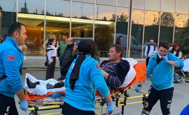 Hastanede yangın: Hastalar tahliye edildi
