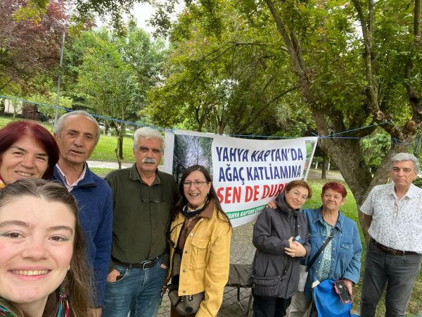 Ağaç katliamına karşı imza kampanyası başlattılar