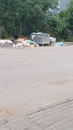 Sanayi Mahallesi atıkların toplanmasını bekliyor