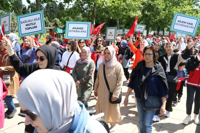 Kocaeli’de büyük yürüyüş “Biz büyük bir aileyiz”
