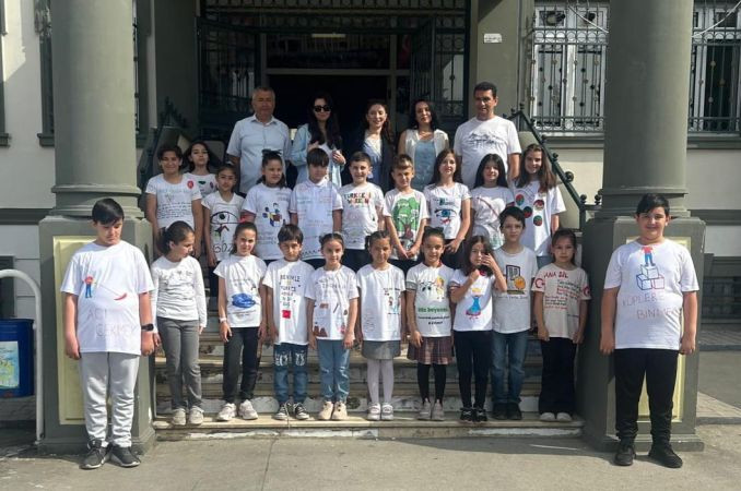 Bu tişörtlerin tasarımını çocuklar yaptı