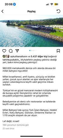 Büyükakın’ın sabrı taştı Muhalefete millet bahçesiyle gönderme yaptı