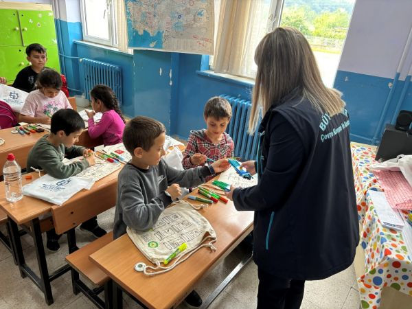 Kocaeli’deki öğrencilere sıfır atık eğitimi
