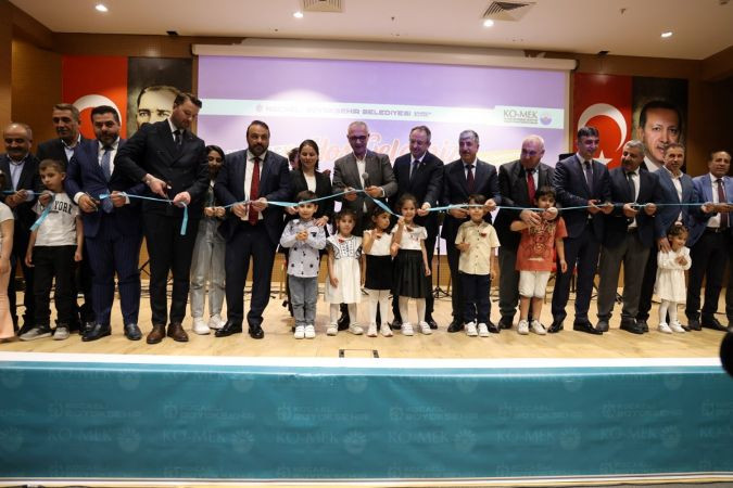 Bir ilçede daha KO-MEK açıldı, yoğun katılım