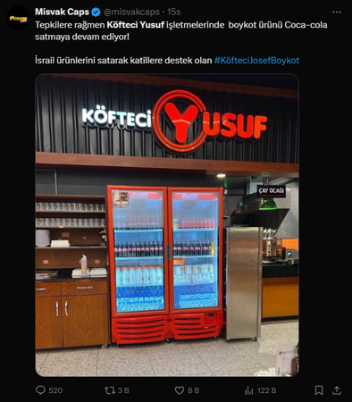 Köfteci Yusuf, sosyal medyada TT oldu! Tepki yağıyor!