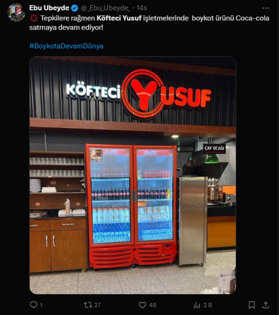 Köfteci Yusuf, sosyal medyada TT oldu! Tepki yağıyor!