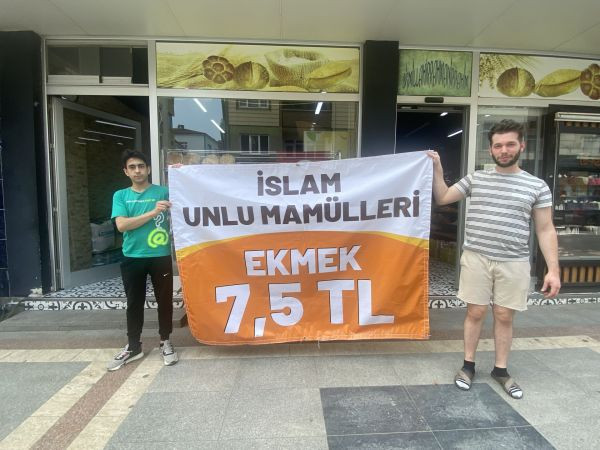 Kocaeli’deki bu fırında ekmek 7,5 TL
