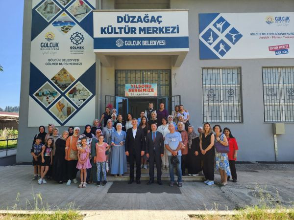 El emeği ürünlerini sergilediler